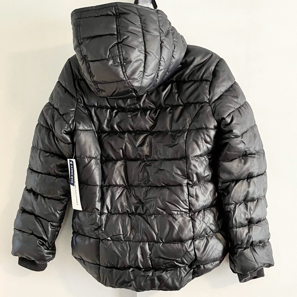 New Girl’s Old Navy Hooded Frost Free Puffer Jacket Size M/8 - Picture 5 of 12